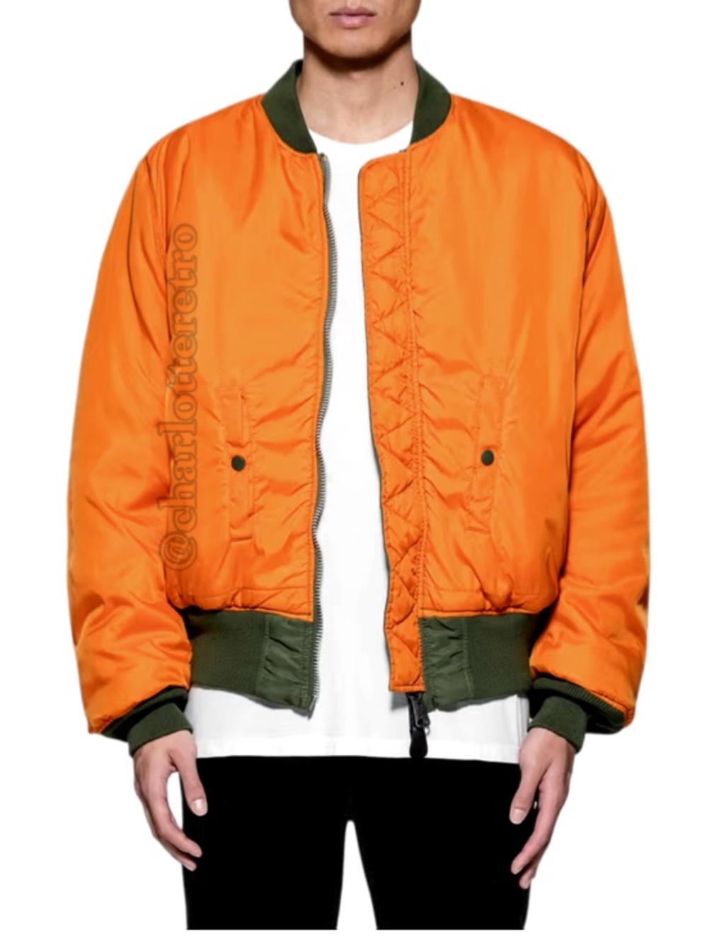 vtg Alpha Industries • USAF Flight Jacket • MIL-J-82790J